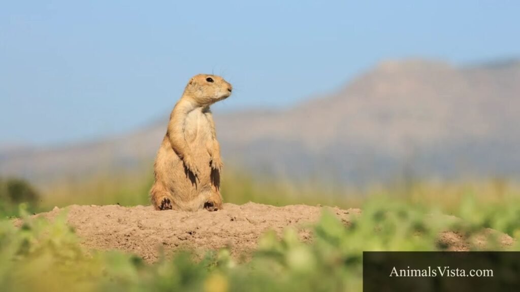 animals like a groundhog
